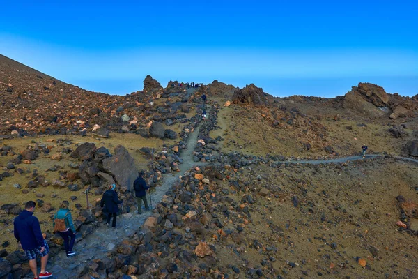 Landscape Mount Teide Volcano Teide Lava Scenery Teide National Park — Stock Photo, Image