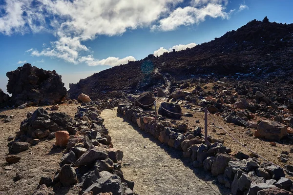 Landscape Mount Teide Volcano Teide Lava Scenery Teide National Park — Stock Photo, Image