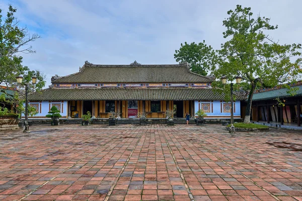 Hue Vietnam Aralık 2014 Hue Kalesi Imperial Kraliyet Sarayı Hue — Stok fotoğraf