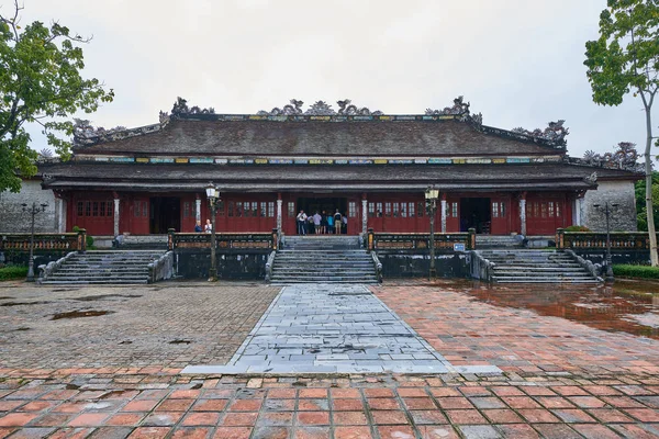 Hue Vietnam Desember 2014 Hue Citadel Istana Kerajaan Kota Terlarang — Stok Foto