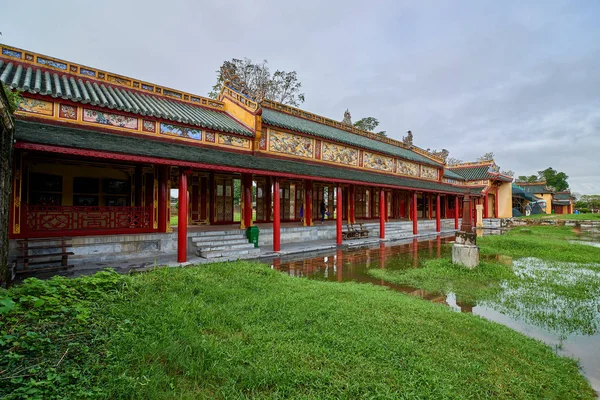 Hue Cittadella Palazzo Reale Imperiale Città Proibita Hue Vietnam — Foto Stock