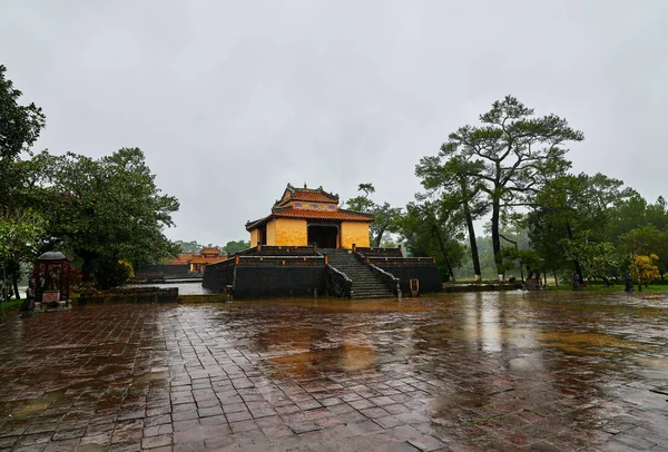 Tumba Del Emperador Minh Mang Parque Nacional Hue Vietnam Patrimonio —  Fotos de Stock