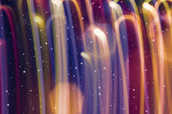 Абстрактный Фон Десфокусированными Огнями Боке Размытый Цветным Боке Несфокусированном Фоне — стоковое фото