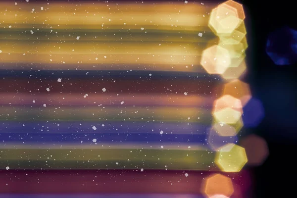 Абстрактный Фон Десфокусированными Огнями Боке Размытый Цветным Боке Несфокусированном Фоне — стоковое фото