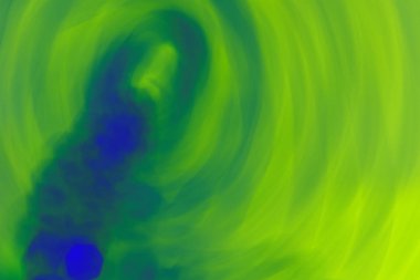 Mavi ve yeşil bokeh soyut odaklanmamış arka plan, renk bokeh arka plan ve doku, bulanık, şerit çizgileri uzun pozlama ile renk ve ışık hareketli