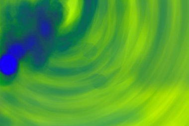 Mavi ve yeşil bokeh soyut odaklanmamış arka plan, renk bokeh arka plan ve doku, bulanık, şerit çizgileri uzun pozlama ile renk ve ışık hareketli