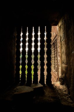 Angkor Wat görünümünü gündoğumu, Arkeoloji Parkı Siem Reap, Kamboçya UNESCO Dünya Miras Listesi '