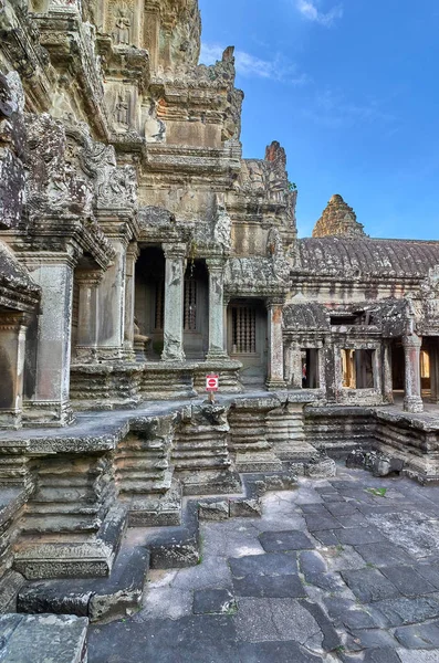 Angkor Wat görünümünü gündoğumu, Arkeoloji Parkı Siem Reap, Kamboçya UNESCO Dünya Miras Listesi '