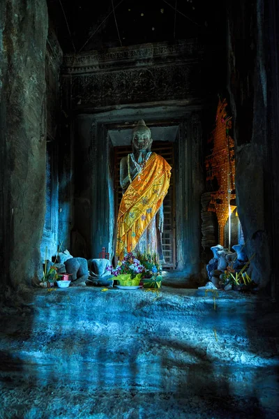 Angkor Wat görünümünü gündoğumu, Arkeoloji Parkı Siem Reap, Kamboçya UNESCO Dünya Miras Listesi '