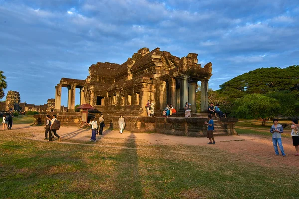 Siem Reap Kamboçya Aralık 2014 View Gündoğumu Vasıl Angkor Wat — Stok fotoğraf