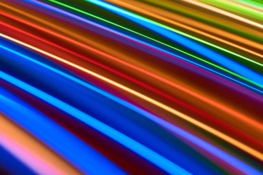 Renkli bokeh soyut odaklanmamış arka plan, renk bokeh arka plan ve doku, bulanık, şerit çizgileri uzun pozlama ile renk ve ışık hareketli