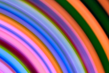 Bokeh arka ışık plan ve doku, bulanık renkli bokeh soyut odaklanmamış arka planda, renkli ışık, uzun pozlama hareket ışıklar