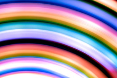 Bokeh arka ışık plan ve doku, bulanık renkli bokeh soyut odaklanmamış arka planda, renkli ışık, uzun pozlama hareket ışıklar