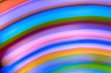 Bokeh arka ışık plan ve doku, bulanık renkli bokeh soyut odaklanmamış arka planda, renkli ışık, uzun pozlama hareket ışıklar