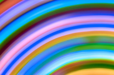 Bokeh arka ışık plan ve doku, bulanık renkli bokeh soyut odaklanmamış arka planda, renkli ışık, uzun pozlama hareket ışıklar