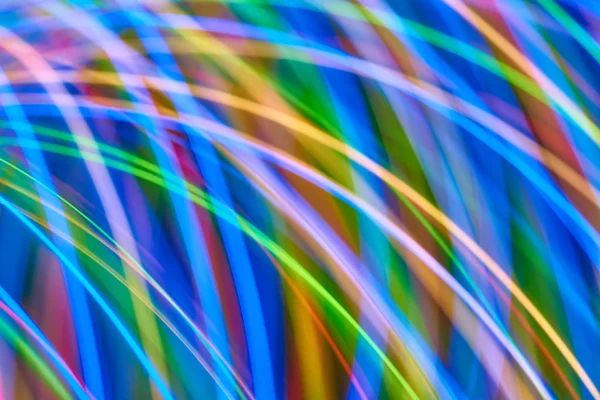 Renkli bokeh soyut odaklanmamış arka plan, renk bokeh arka plan ve doku, bulanık, şerit çizgileri uzun pozlama ile renk ve ışık hareketli