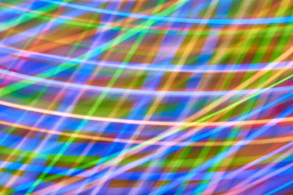 Renkli bokeh soyut odaklanmamış arka plan, renk bokeh arka plan ve doku, bulanık, şerit çizgileri uzun pozlama ile renk ve ışık hareketli