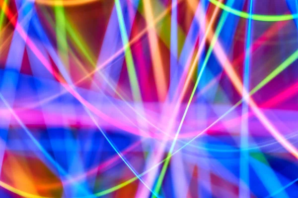 Bokeh arka ışık plan ve doku, bulanık renkli bokeh soyut odaklanmamış arka planda, renkli ışık, uzun pozlama hareket ışıklar