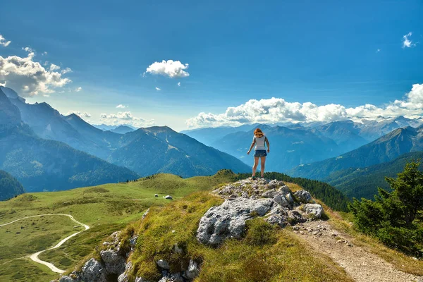 Montagne Intorno Madonna Campiglio Madonna Campiglio Estate Italia Montagne Del — Foto Stock