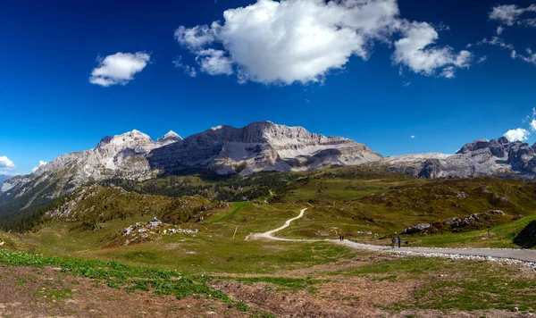 Πανοραμική Θέα Από Themountains Γύρω Από Την Madonna Campiglio Μαντόνα — Φωτογραφία Αρχείου