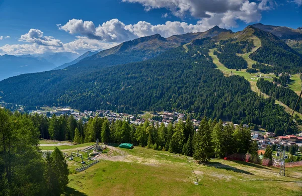 Mountains Madonna Campiglio Madonna Campiglio Summertime Italy Northern Central Brenta — Stock Photo, Image