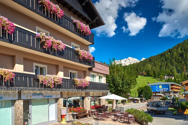 Madonna Campiglio Italy October 2018 Madonna Campiglio Main Square Summertime — Stock Photo, Image