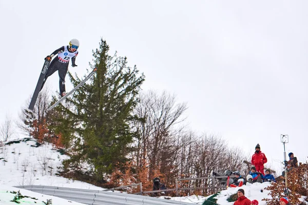 루마니아 2018 루마니아에서 Fis 월드컵 이벤트 승리를 Compets — 스톡 사진