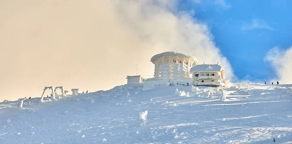 Station Ski Montagne Roumanie Transylvanie Brasov Poiana Brasov Montagnes Postavarul — Photo