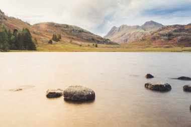 Blea Tarn Lake District görünümünden
