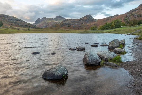 Vista Blea Tarn Lake District — Fotografia de Stock