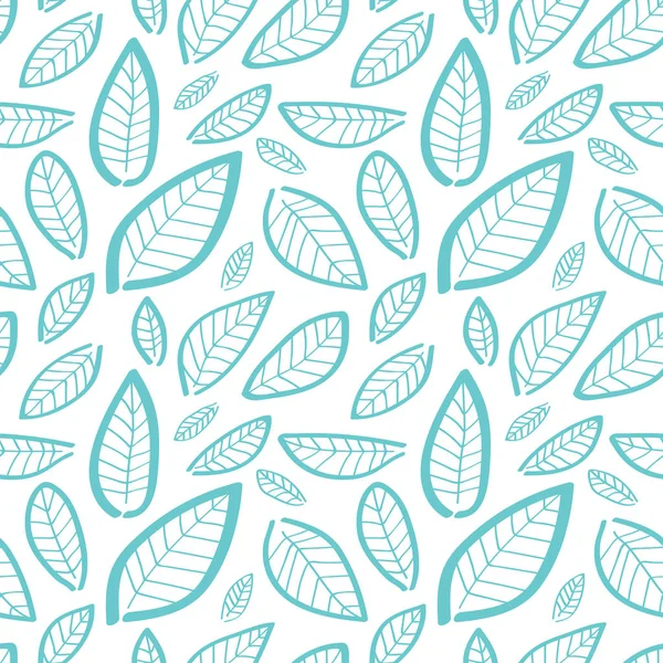 Motif Fond Vectoriel Style Floral Sans Couture — Image vectorielle