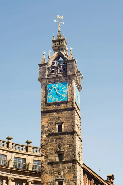 Clock Tower Merchant City Glasgow Escocia Reino Unido — Foto de Stock