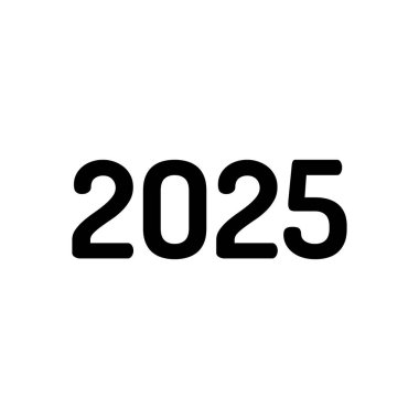 2025 sayı simgesi. Yeni Yılınız Kutlu Olsun