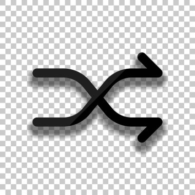 Basit ok geçti. Doğrusal, ince anahat. Saydam arka plan üzerinde yumuşak gölgeli siyah cam kutsal kişilerin resmi