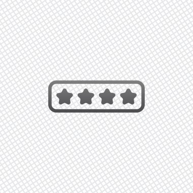 Pin kodu arabirim. Basit simgesi. Kılavuz arka plan üzerinde