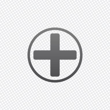 Tıbbi çapraz simgesi. Kılavuz arka plan üzerinde