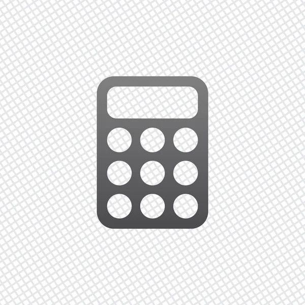 basit hesap makinesi simge. Kılavuz arka plan üzerinde