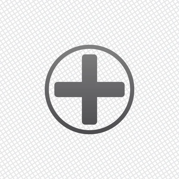 Tıbbi çapraz simgesi. Kılavuz arka plan üzerinde