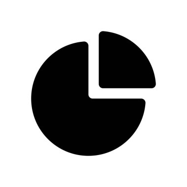 iş pasta grafik simgesi