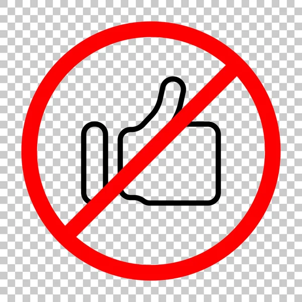 Simple Como Icono Símbolo Social Permitido Objeto Negro Señal Advertencia — Vector de stock