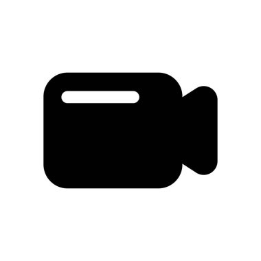 basit video kamera simgesi