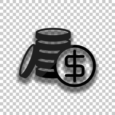 . Saydam arka plan üzerinde yumuşak gölgeli siyah cam kutsal kişilerin resmi