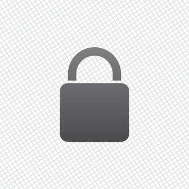 kilit simgesi. Kılavuz arka plan üzerinde