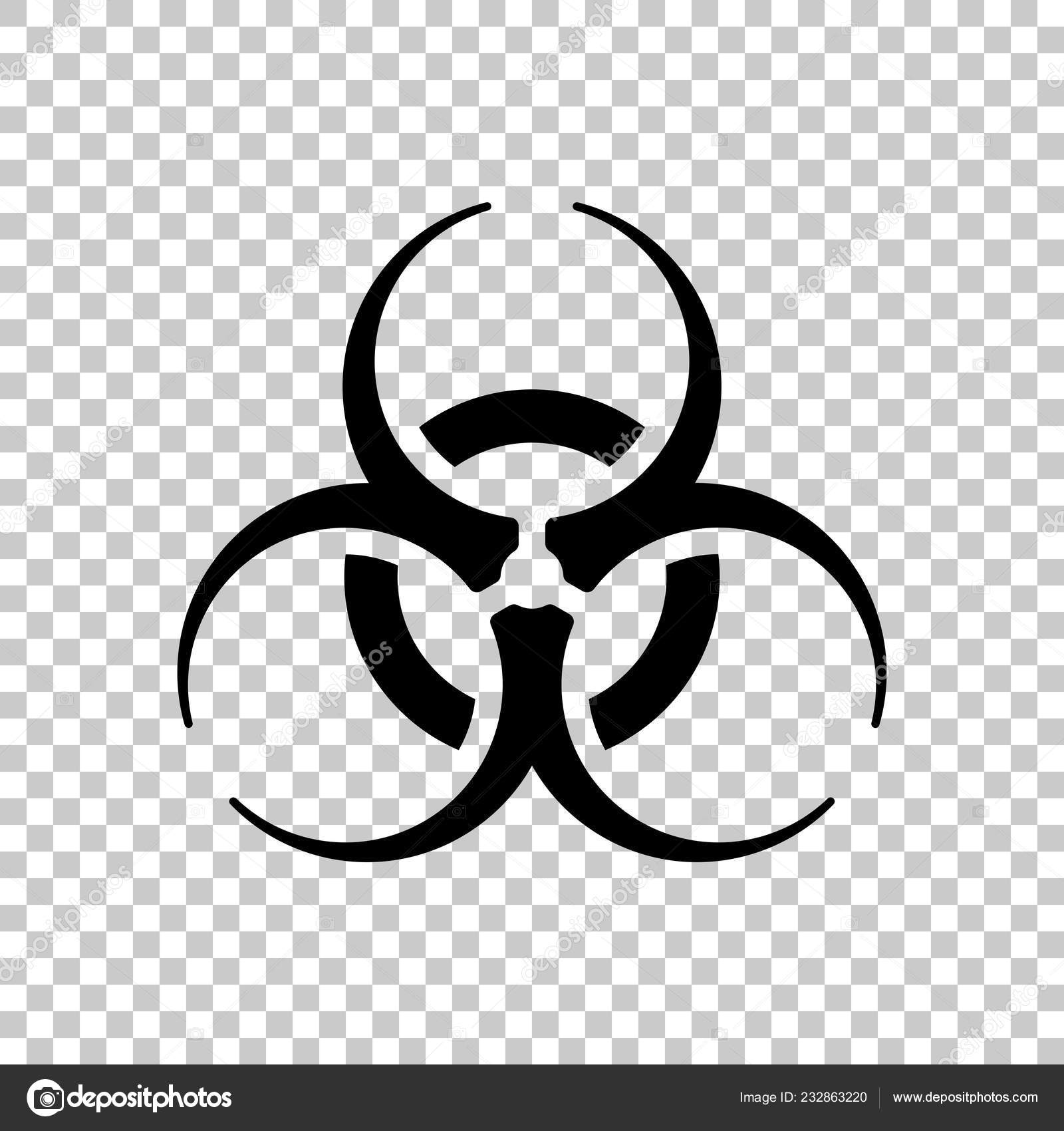 Ikon Biohazard Tanda Peringatan Tentang Virus Atau Racun Simbol Hitam  Vektor Stok oleh ©fokas.pokas 232863220