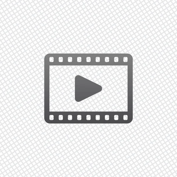 video simgesi. Kılavuz arka plan üzerinde