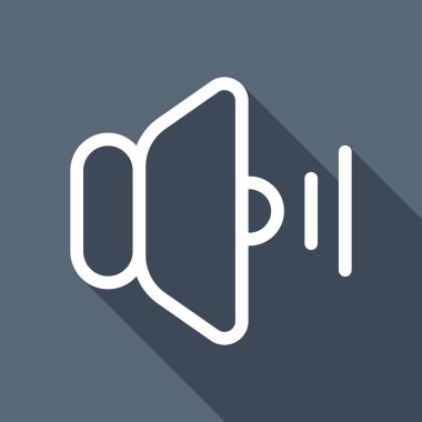 güç orta kutsal kiþilerin resmi. Uzun Gölge arka plan üzerinde beyaz düz simgesi