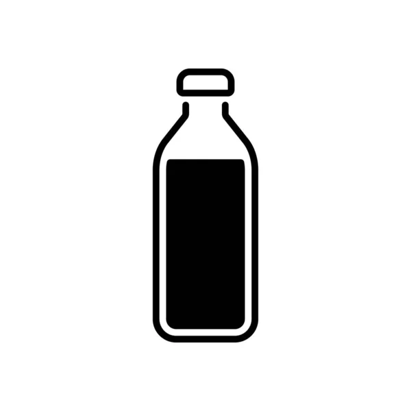 Botella Agua Icono Simple — Vector de stock