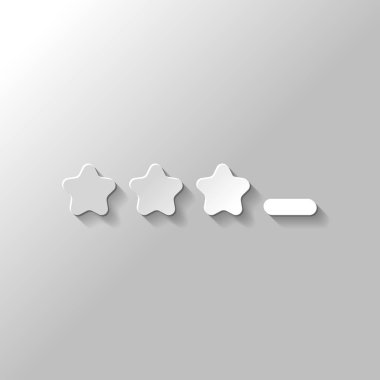 Pin kodu arabirim. Basit simgesi. Kağıt tarzı ile gölge gri arka plan üzerinde