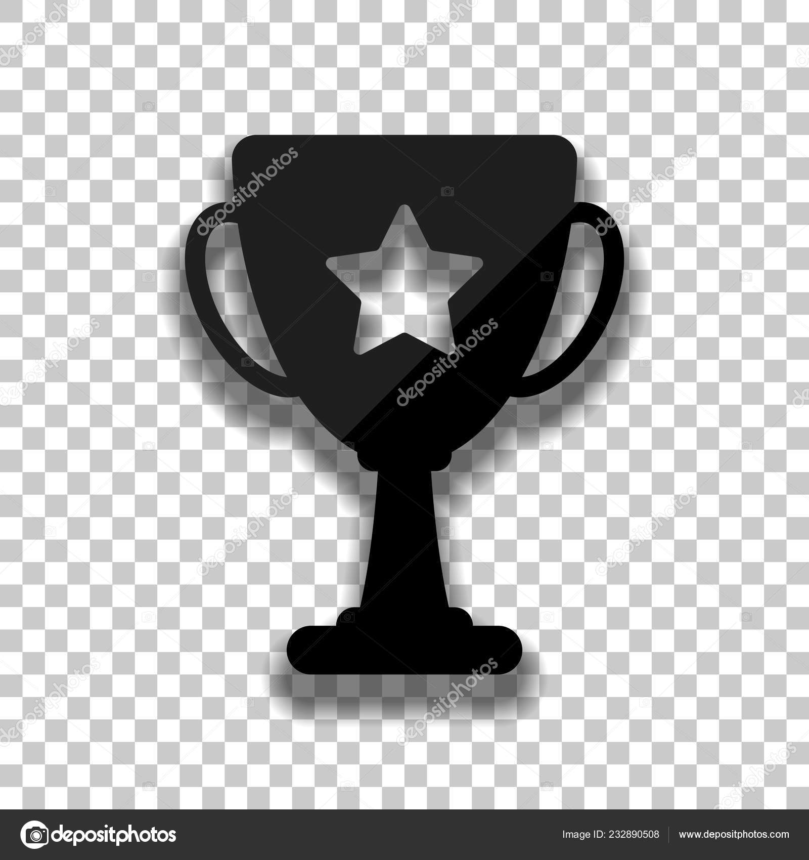 Champions Cup Star Simple Icon Black Glass Icon Soft Shadow Vector Image By C Fokas Pokas Vector Stock Champions Cup Star Simple Icon Black Glass Icon Soft Shadow Vector Image By C Fokas Pokas Vector Stock