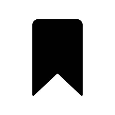 Beyaz arka plan üzerinde izole basit yer imi simgesi